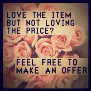 Feel free to make an offer